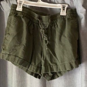 Old navy green shorts